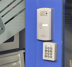 keypad and intercom installed keypad and intercom installed