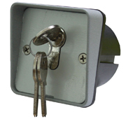 recessed key reader