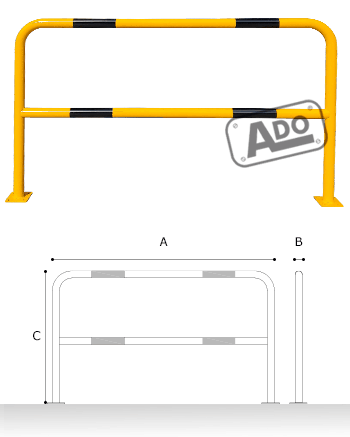 industrial safety rails