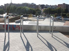 bicycle parking rotul installed