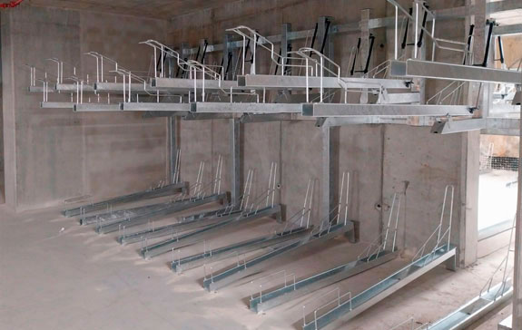 decker bike rack installed