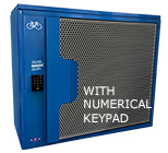 Bike / scooter storage locker