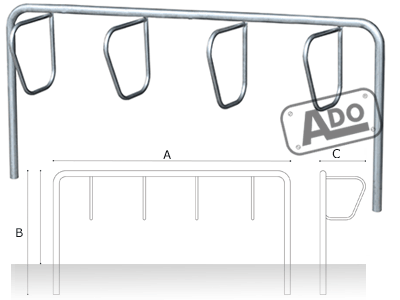 cambridge bicycle parking set