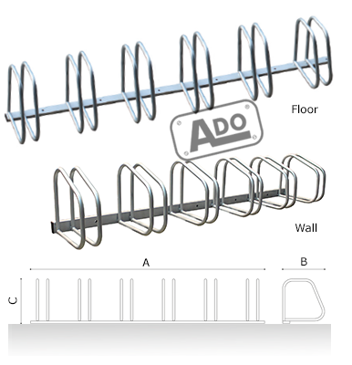 nor bicycle parking set