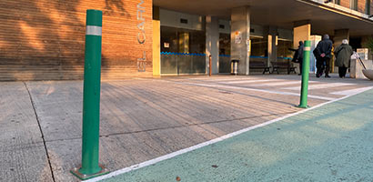 A-Eco with plate installed A-Eco with plate installed