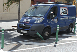 A-FLEX DT High-resistance flexible fixed bollards&nbsp;impact