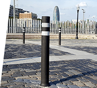 flexible bollards aflex dt