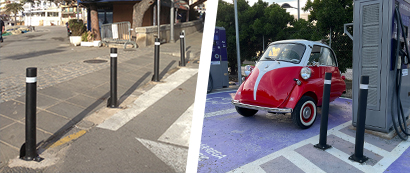 flexible bollards aflex