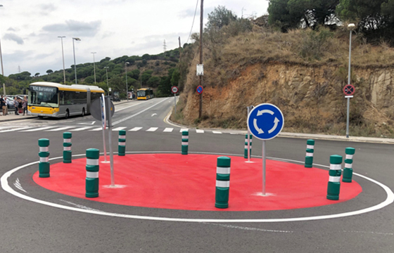 delineators ha75 installed