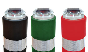 aflex bollard detail with upper led beacon aflex bollard detail with upper led beacon