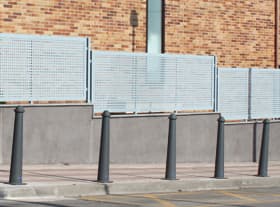 sant feliu bollards installed sant feliu bollards installed