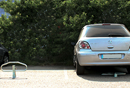 bam folding barriers installed