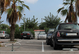 bam folding barriers installed