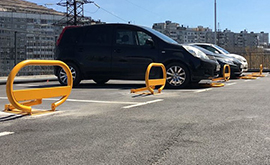 automatic folding barrier bag installed