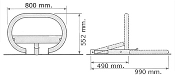 automatic folding barrier bag measures