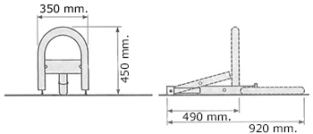 automatic folding barrier bap measures