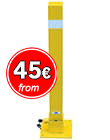 Pompeya Manual Fold-down bollard