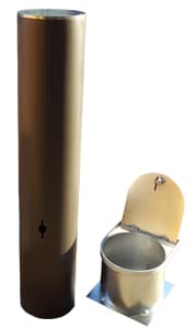 dalo removable bollard 200