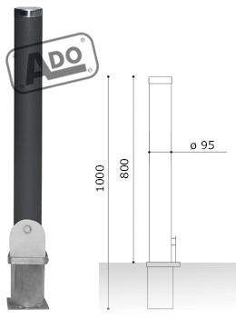 tap removable bollard