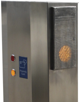 detail access control post with vandalism protection