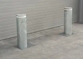 estocolmo safety bollards installed