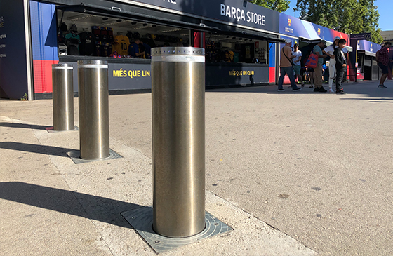 semi-automatic bollards sydney