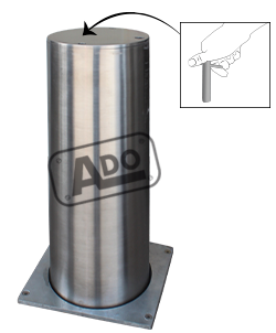 chelsea semi-automatic telescopic bollard