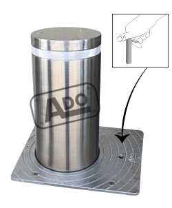 sydney semiautomatic telescopic bollard