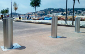 sydney security bollards installed