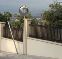 outdoor convex mirror 