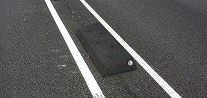 recycled rubber vial separator