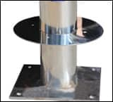 anchor plate and decorative ring anchor plate and decorative ring