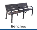 plastic benches