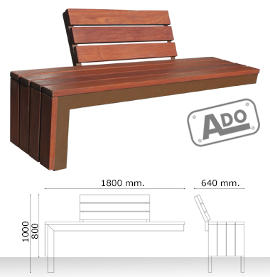 verso stool with backrest