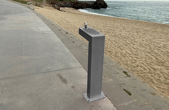 urban fountain nilo installed