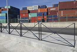 modular railing aspa installed