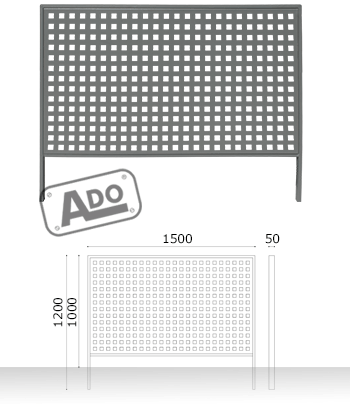 urban railing modular Eros