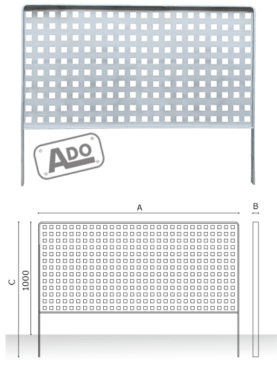 urban modular king railing