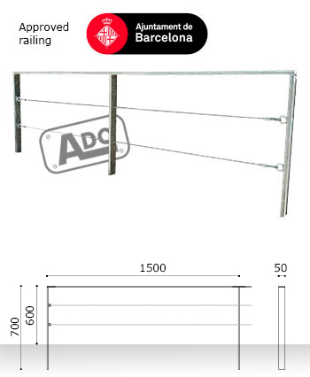 barandilla alcorque illa